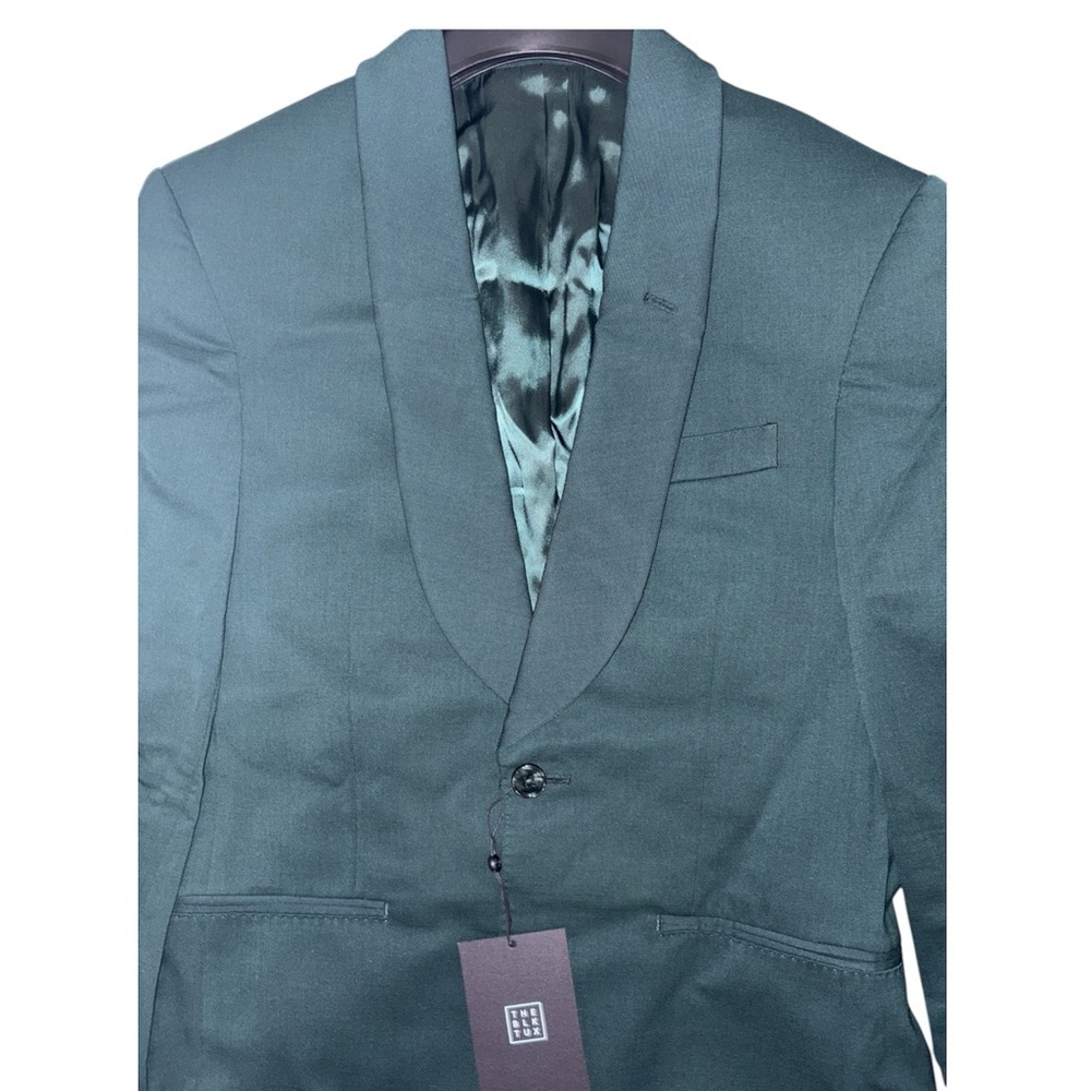 NWT The BLK TUX Emerald Shawl Jacket Tuxedo Wool Men’s Size 36S (Small) - Picture 3 of 11